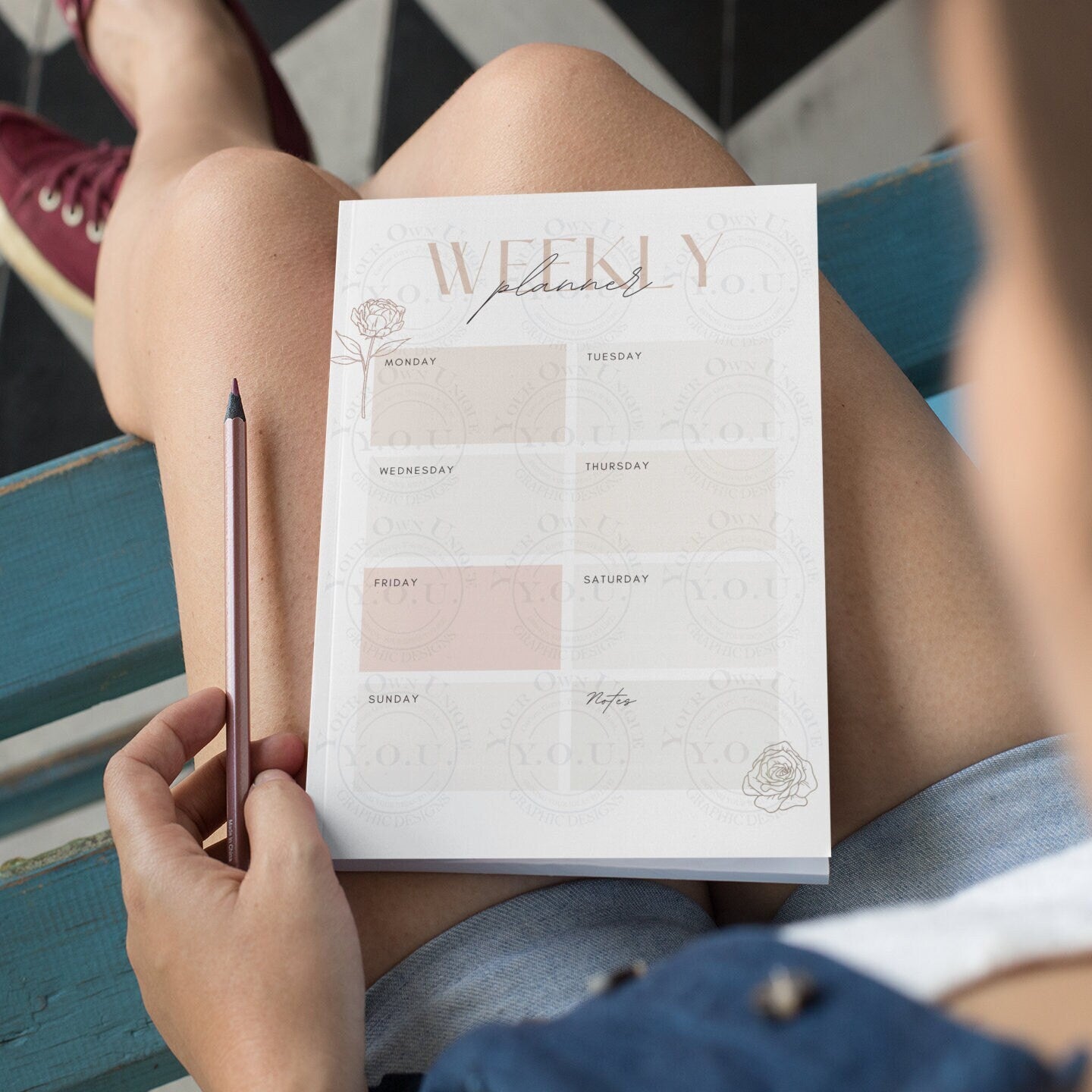 Weekly Planner Digital Download