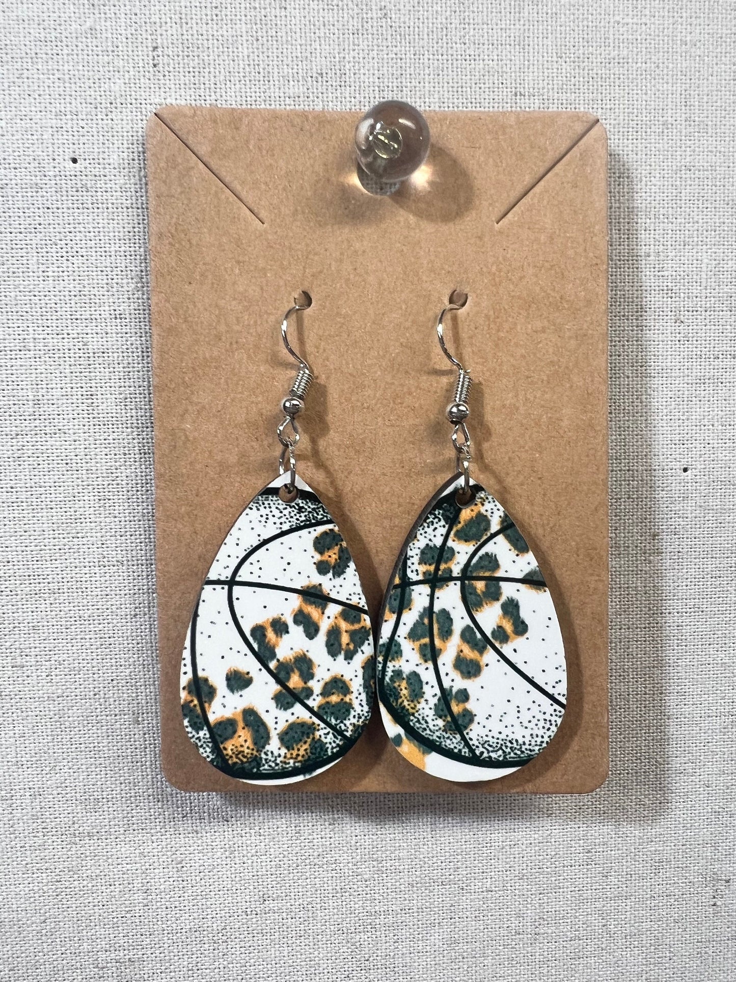 Basketball Earrings