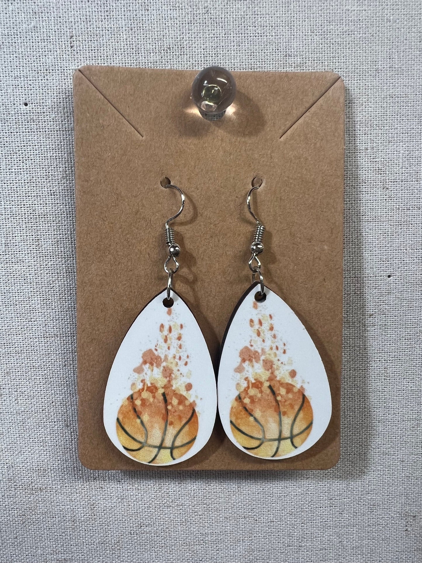 Basketball Earrings
