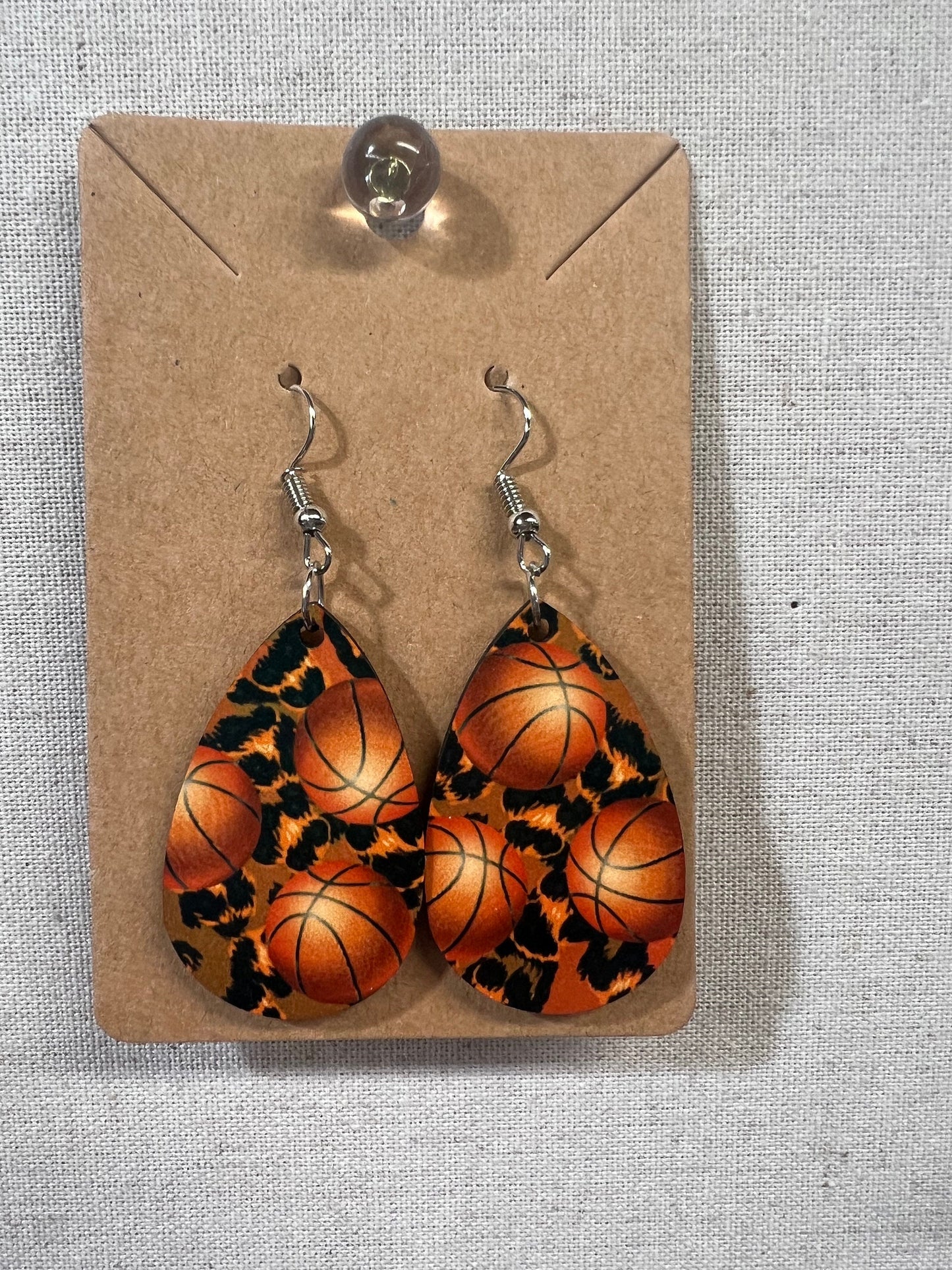 Basketball Earrings