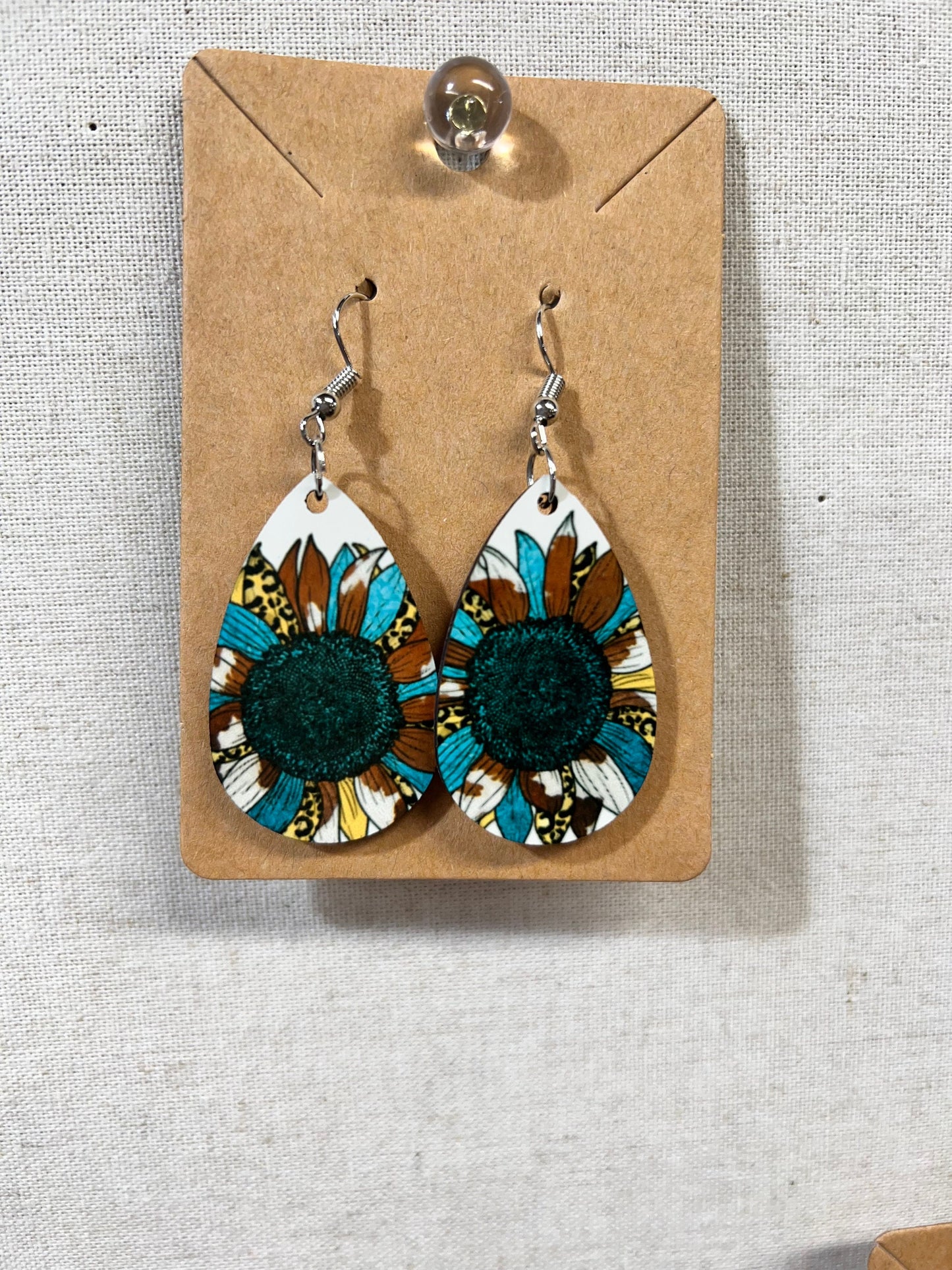 Western Sunflower Earrings