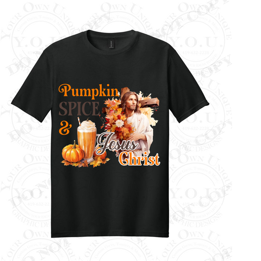 Pumpkin spice & Jesus Christ (T-SHIRT)