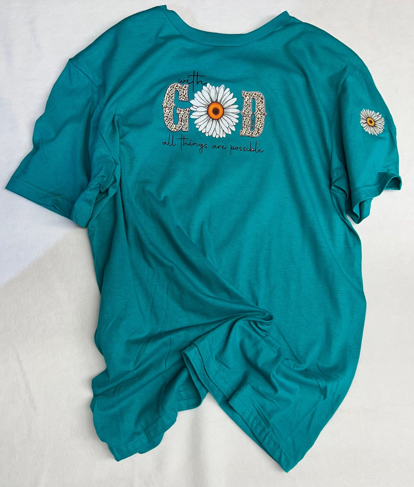 With God all things are possible : T Shirt